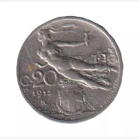 Olaszország 20 centesimi 1913. Ni