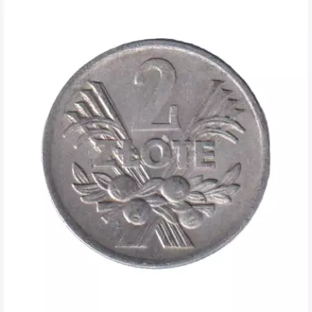 Lengyelország 5 zlote 1974. Alu.