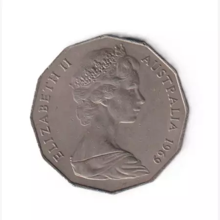 Ausztrália 50 cent 1969. NI.