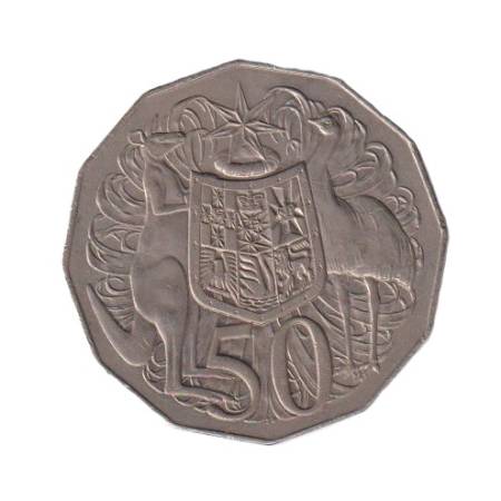 Ausztrália 50 cent 1969. NI.