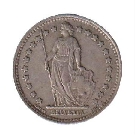 Svájc 1 franc  1946. Ezüst 4,4gr/835