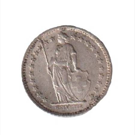 Svájc 1/2 franc  1964. Ezüst 2,5gr/835