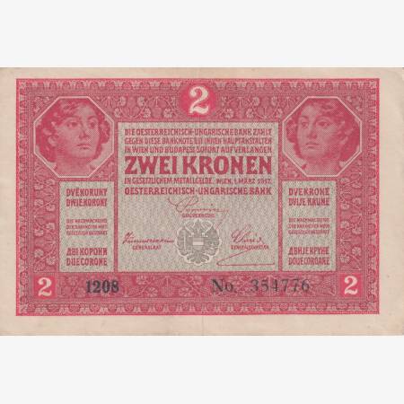 2 Korona 1917. (1208)