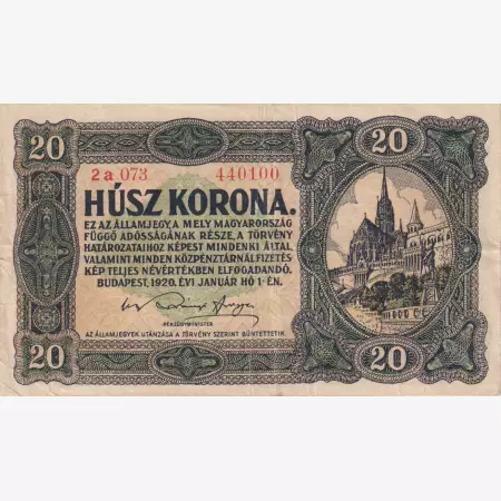 20 Korona 1920. (2a 073)