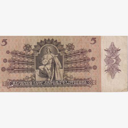 5 Pengő  1939. ( A 158 )