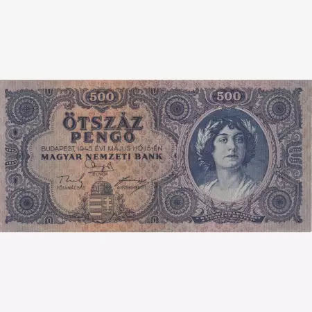 500 Pengő 1945. ( K 101 )