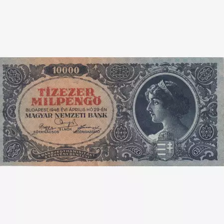 Tízezer Milpengő 1946. ( A 136 )