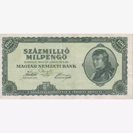 Százmillió Milpengő 1946.