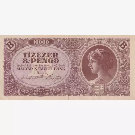 10.000 B.-Pengő  1946.