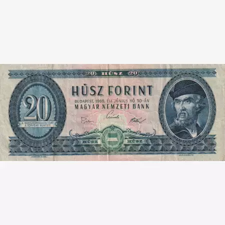 20 Forint 1969. ( C 735 )
