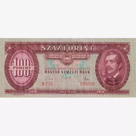 100 Forint 1968. ( B 773 )