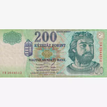 200 Forint 1998. FD.