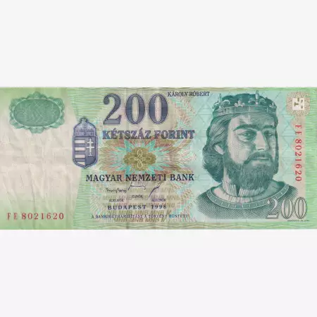 200 Forint 1998. FE.
