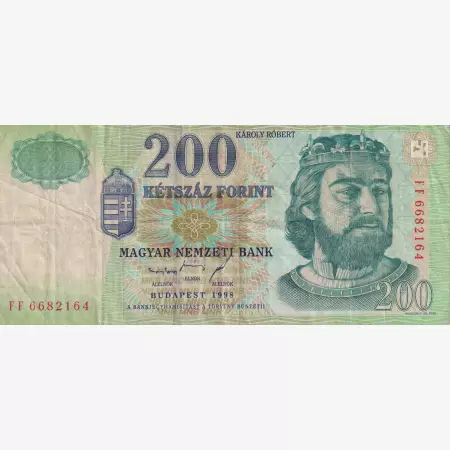 200 Forint 1998. FF.