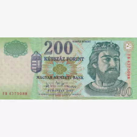 200 Forint 2007. FB.