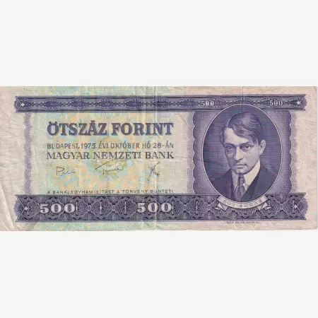 500 Forint 1975.  ( E 473 )