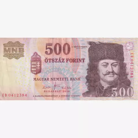 500 Forint 2010. EB.