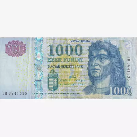 1000 Forint 2012.DB