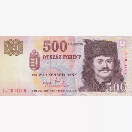 500 Forint 2007.EA