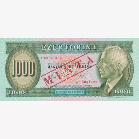 1000 Forint 1983.A  MINTA