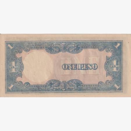 Fülöp-szig. Japán megszállás II.Vh. 1 peso 1943. P109a