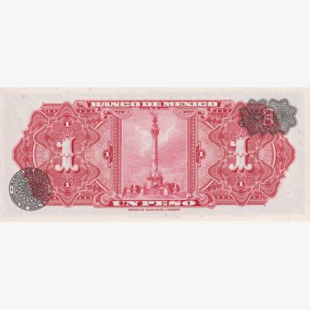 Mexiko 1 peso 1957.VI.19. P 59a