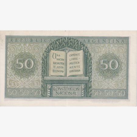 Argentina 50 centavos 1951-1956. P 261