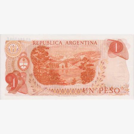 Argentina 1 peso 1974.  P 293
