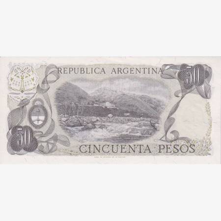 Argentina 50 pesos 1977.  P 301