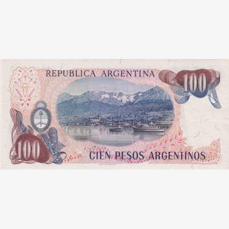 Argentina 100 pesos 1983.  P 315