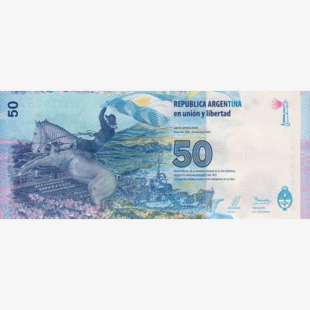 Argentina 50 pesos 2015. P 362