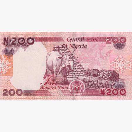 Nigéria 200 naira  2023. P 47b