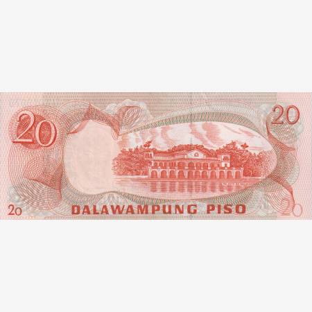 Fülöp-sziget 20 piso 1974-1985.  P 162c