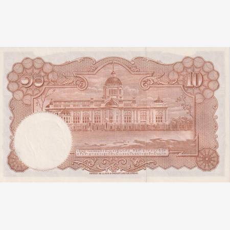 Thaiföld 10 bath  1974.  P 76d