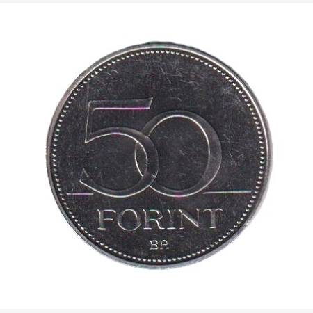 50 Forint 2005. 15 éves a Nemzetközi Gyermekmentő Szolgálat
