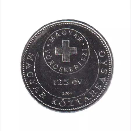 50 Forint 2006. 125 éves a Magyar Vöröskereszt rolniból