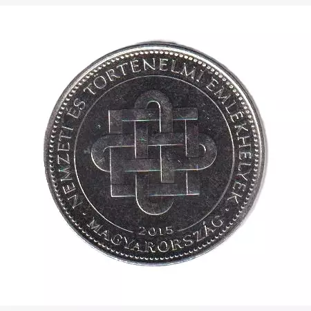 50 Forint 2015. Nemzeti és történelmi emlékhelyek rolniból