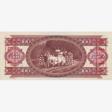 100 Forint 1989. MINTA