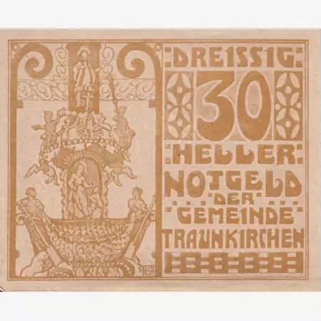 Traunkirchen 30 heller 1920
