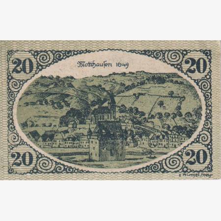Mauthausen 20 heller 1920