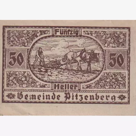 Pitzenberg 50 heller 1920