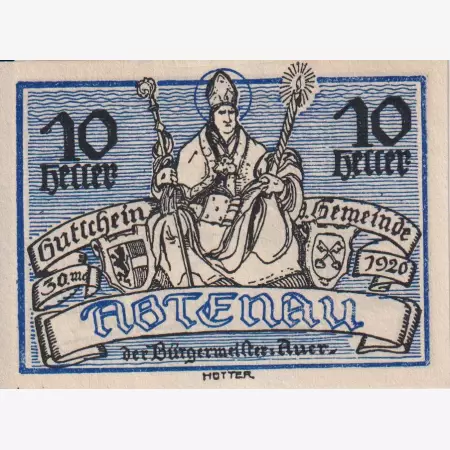 Abtenau 10 heller 1920