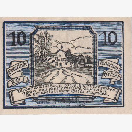 Abtenau 10 heller 1920