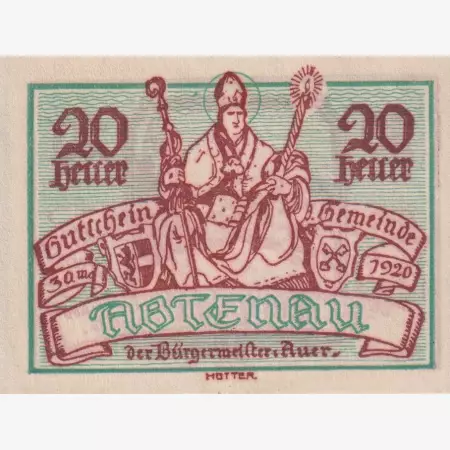 Abtenau 20 heller 1920