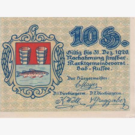 Bad Aussee 10 heller 1920