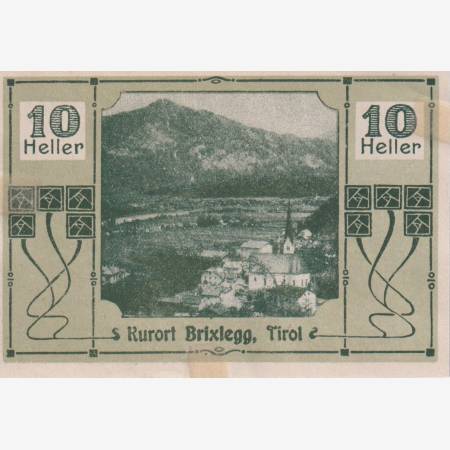 Brixlegg in Tirol 10 heller 1920