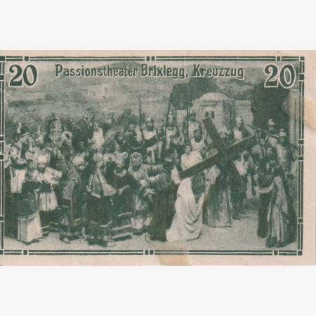 Brixlegg in Tirol 20 heller 1920