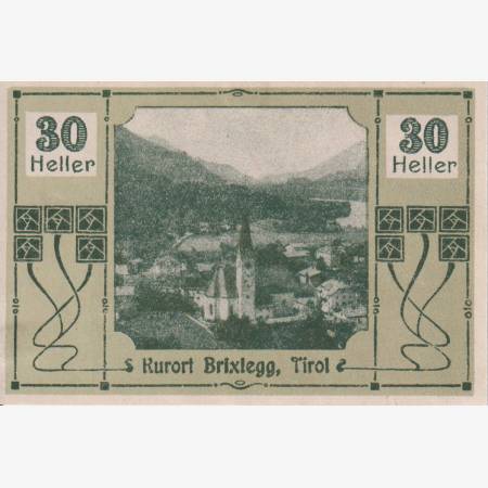 Brixlegg in Tirol 30 heller 1920