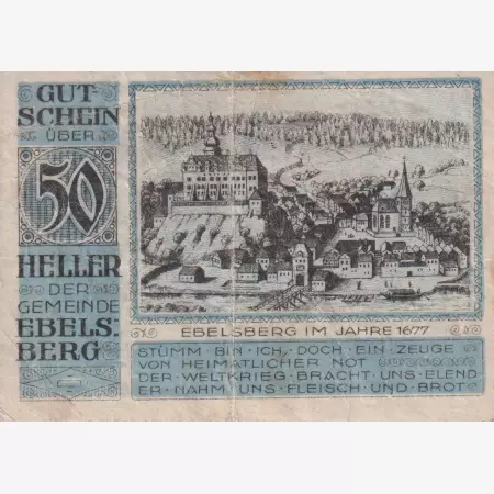 Ebelsberg 50 heller 1920