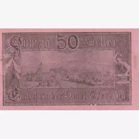 Eferding 50 heller 1920